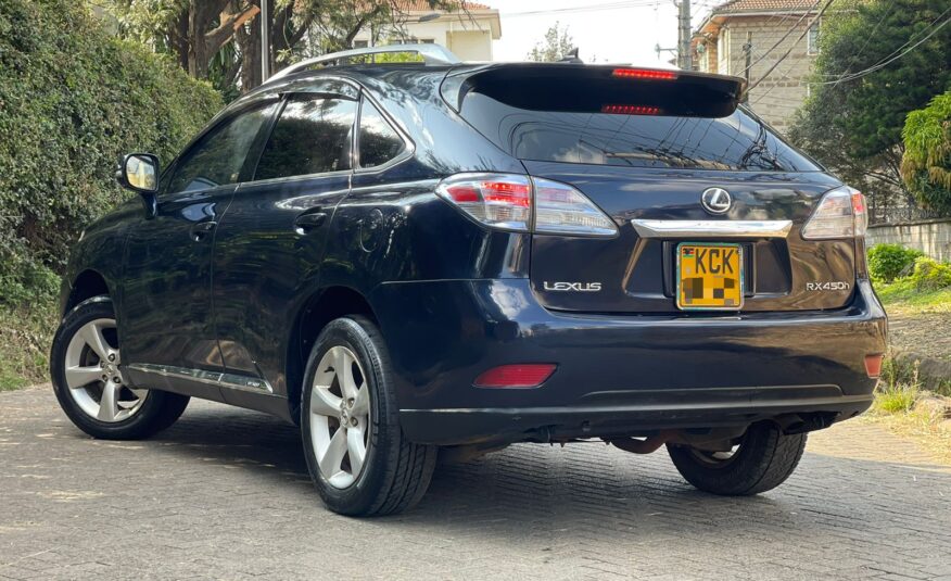 2010 Lexus RX450H Hybrid