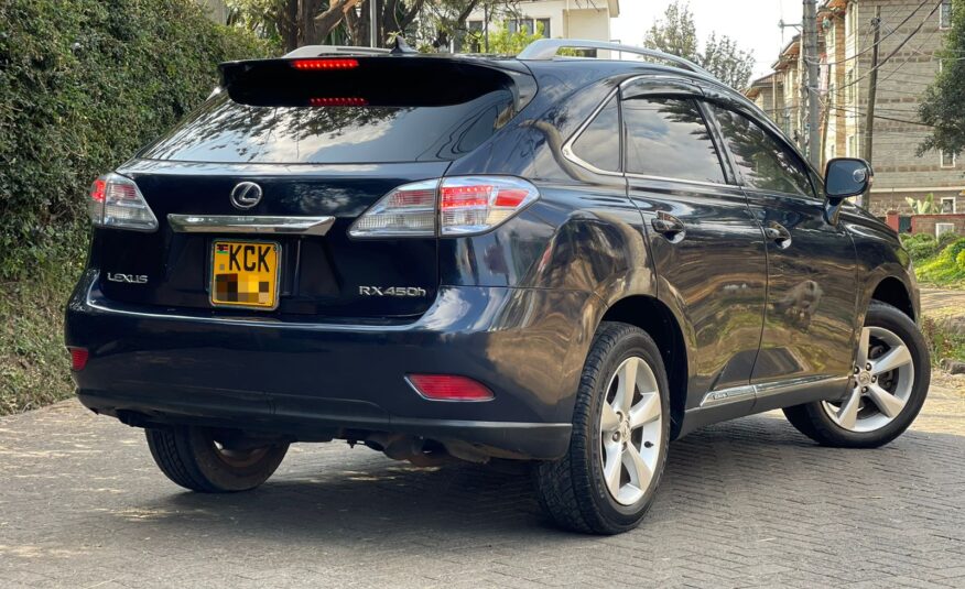 2010 Lexus RX450H Hybrid