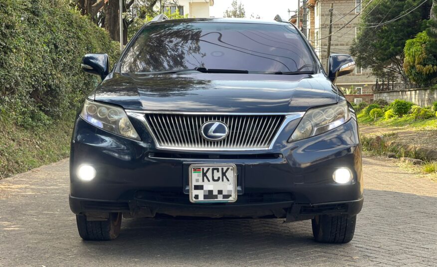 2010 Lexus RX450H Hybrid