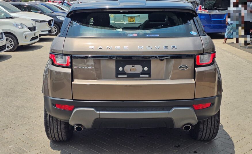 2017 Range Rover Evoque