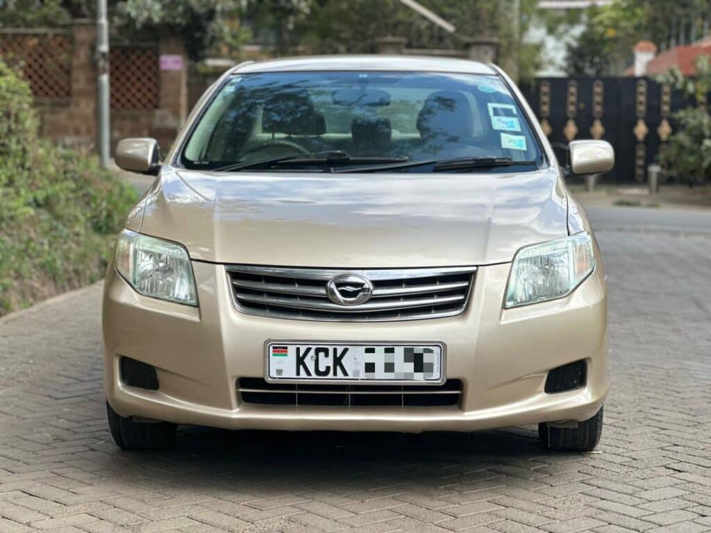 Toyota Axio 2009 car for sale in Kenya | Low Budget vehicles in Kenya