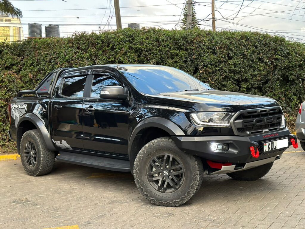 Top selling pickup cars in Kenya | 2019 Ford Ranger Raptor Crew Cab Pickup Car