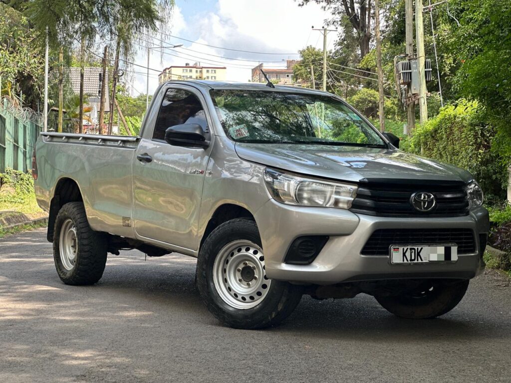 Toyota Hilux 2021 Single Cab Pickup Car for Sale in Kenya | Lipa pole pole pickup vehicles in Kenya